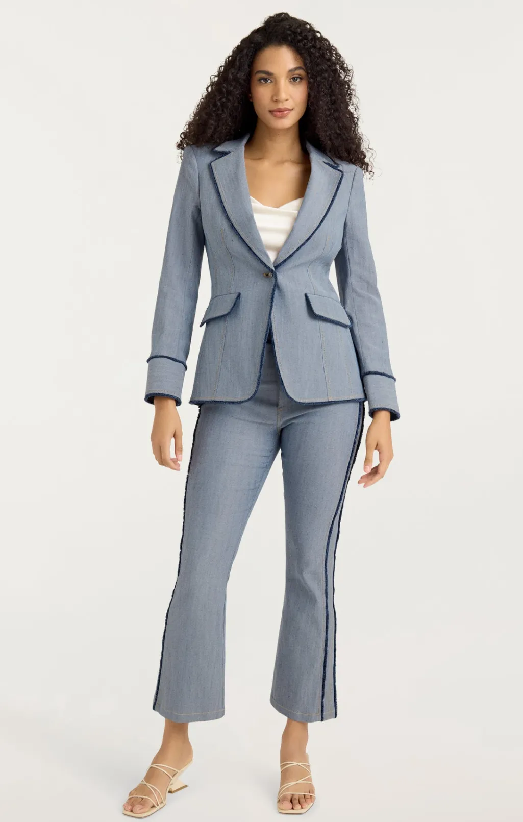 Cinq à Sept Sallie Jacket LightIndigo Hot