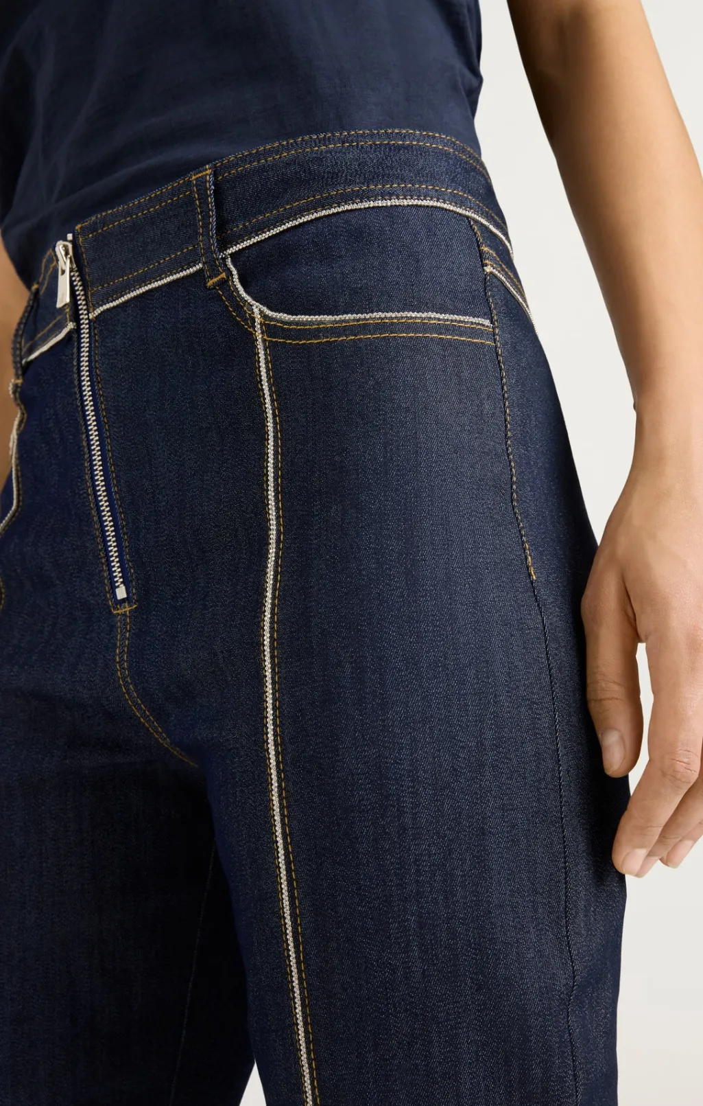 Cinq à Sept Santi Pant Indigo Hot