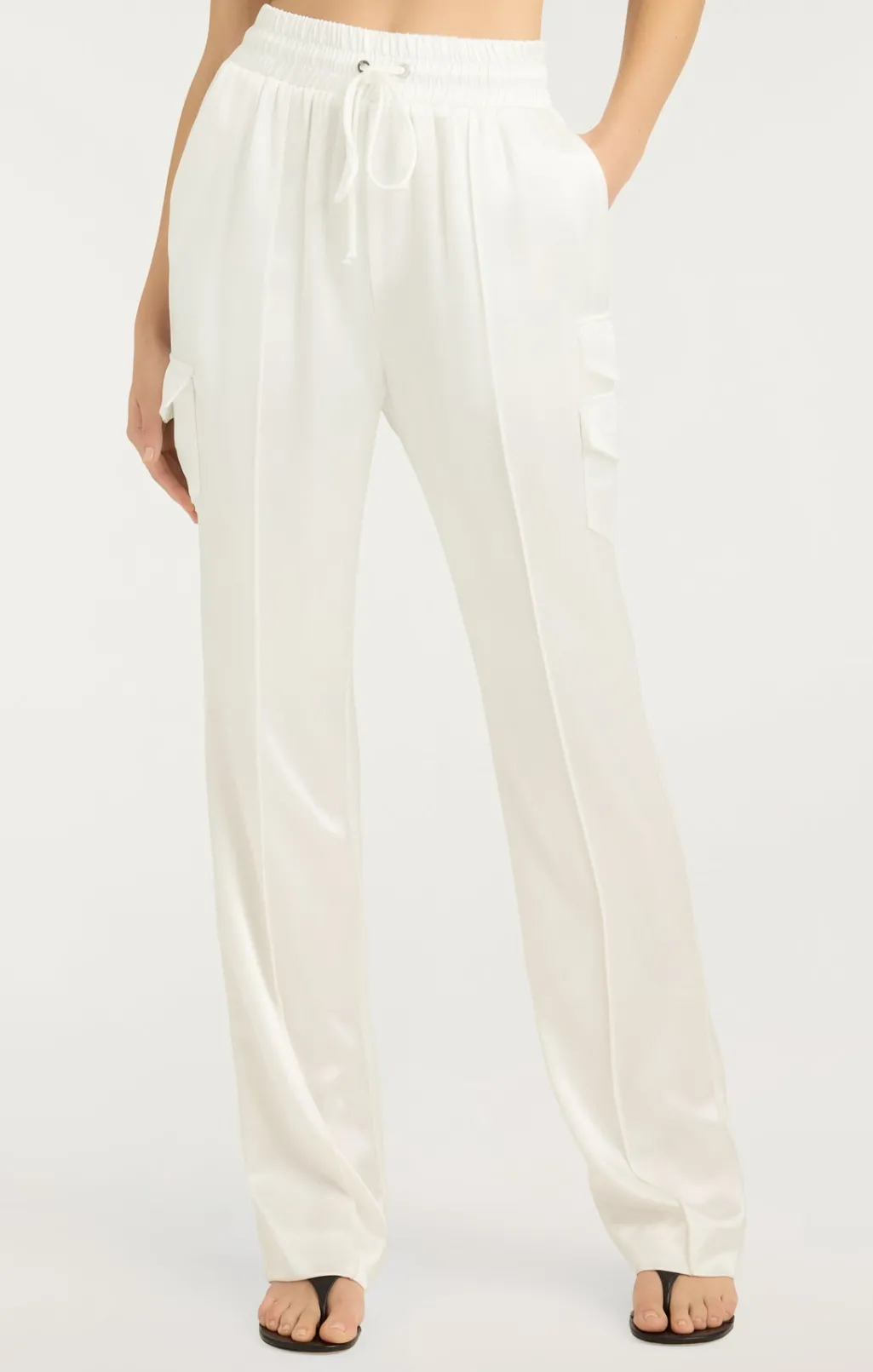 Cinq à Sept Sarie Pant Ivory Online