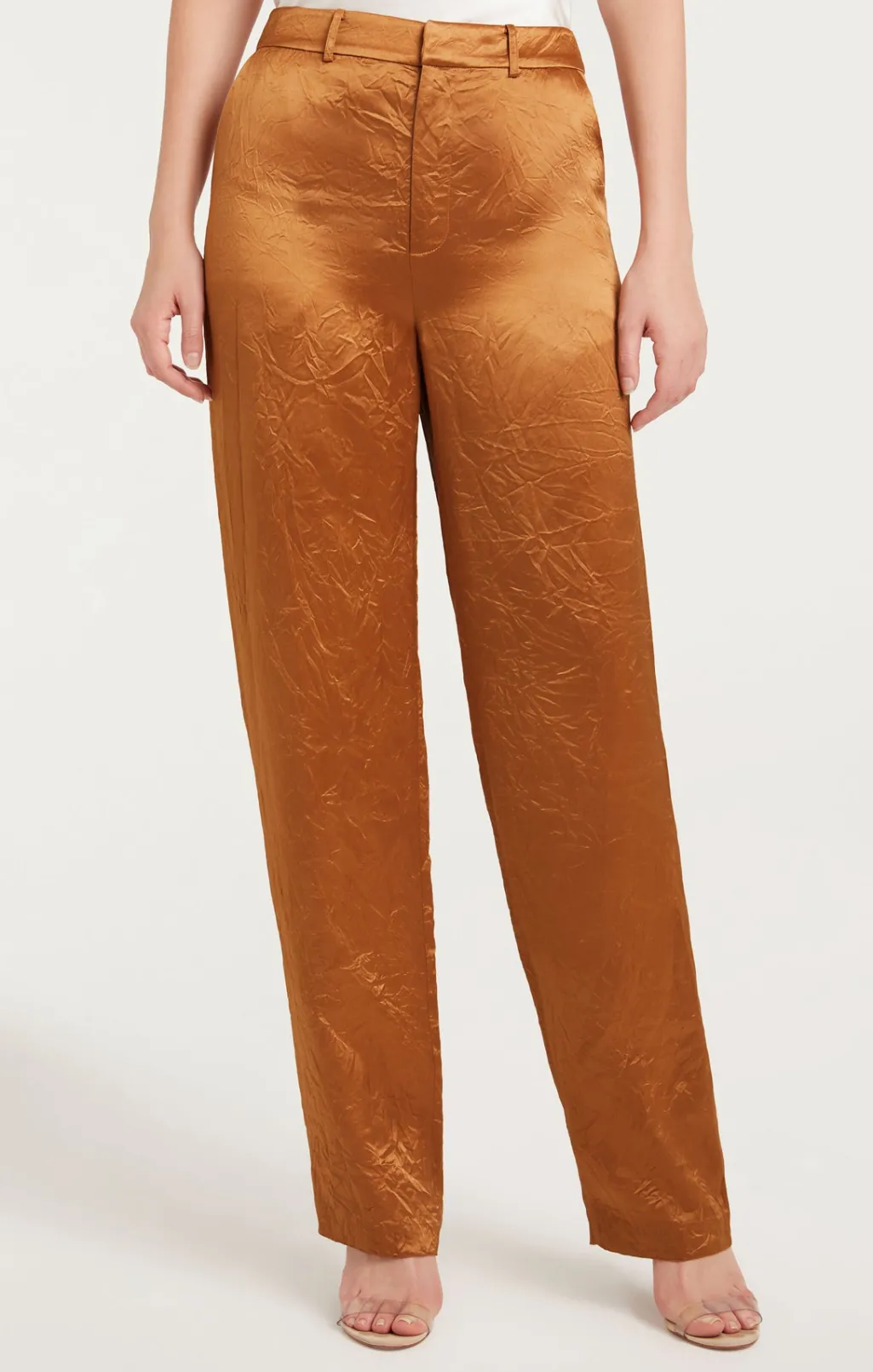 Cinq à Sept Satin Kasid Pant Pecan Best
