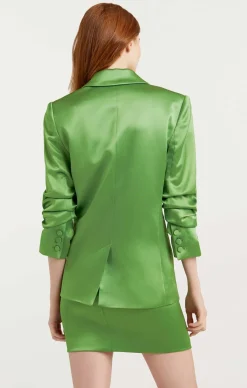 Cinq à Sept Satin Kylie Blazer Grass Online