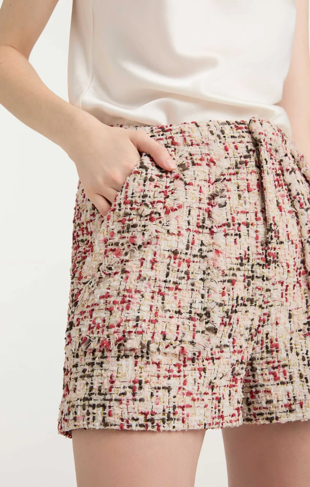 Cinq à Sept Saul Short AlabasterMulti Sale