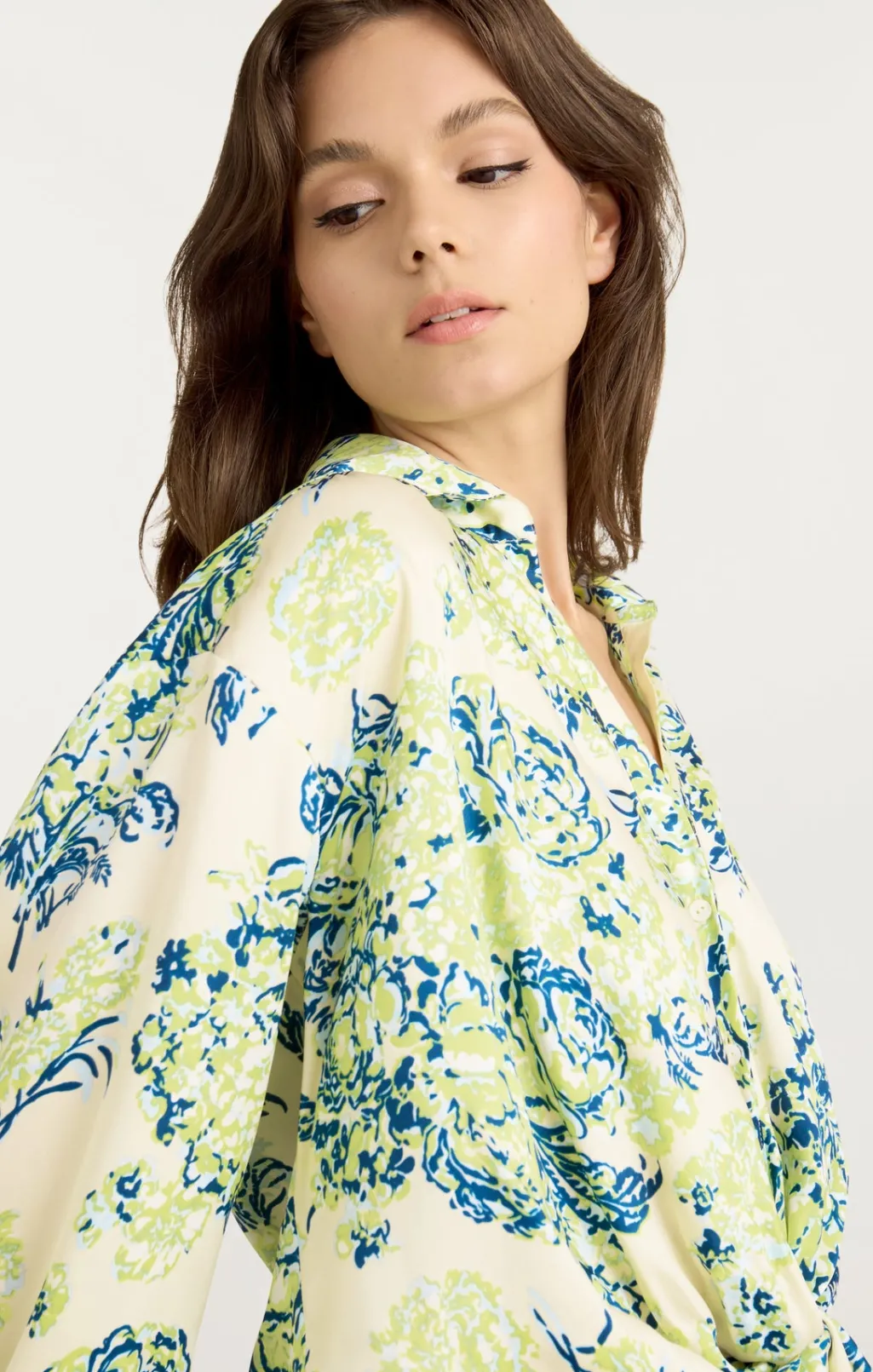 Cinq à Sept Seaside Bouquet Marianna Top LightPlasterMulti