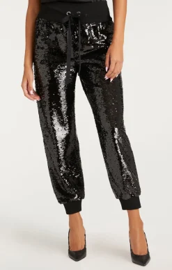 Cinq à Sept Sequin Giles Pant SequinBlack Online