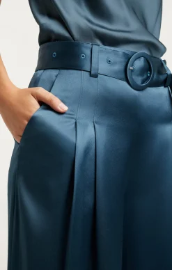 Cinq à Sept Shauna Pant SmoothSatinOnyx Hot