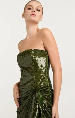 Cinq à Sept Shea Dress Seaweed Clearance