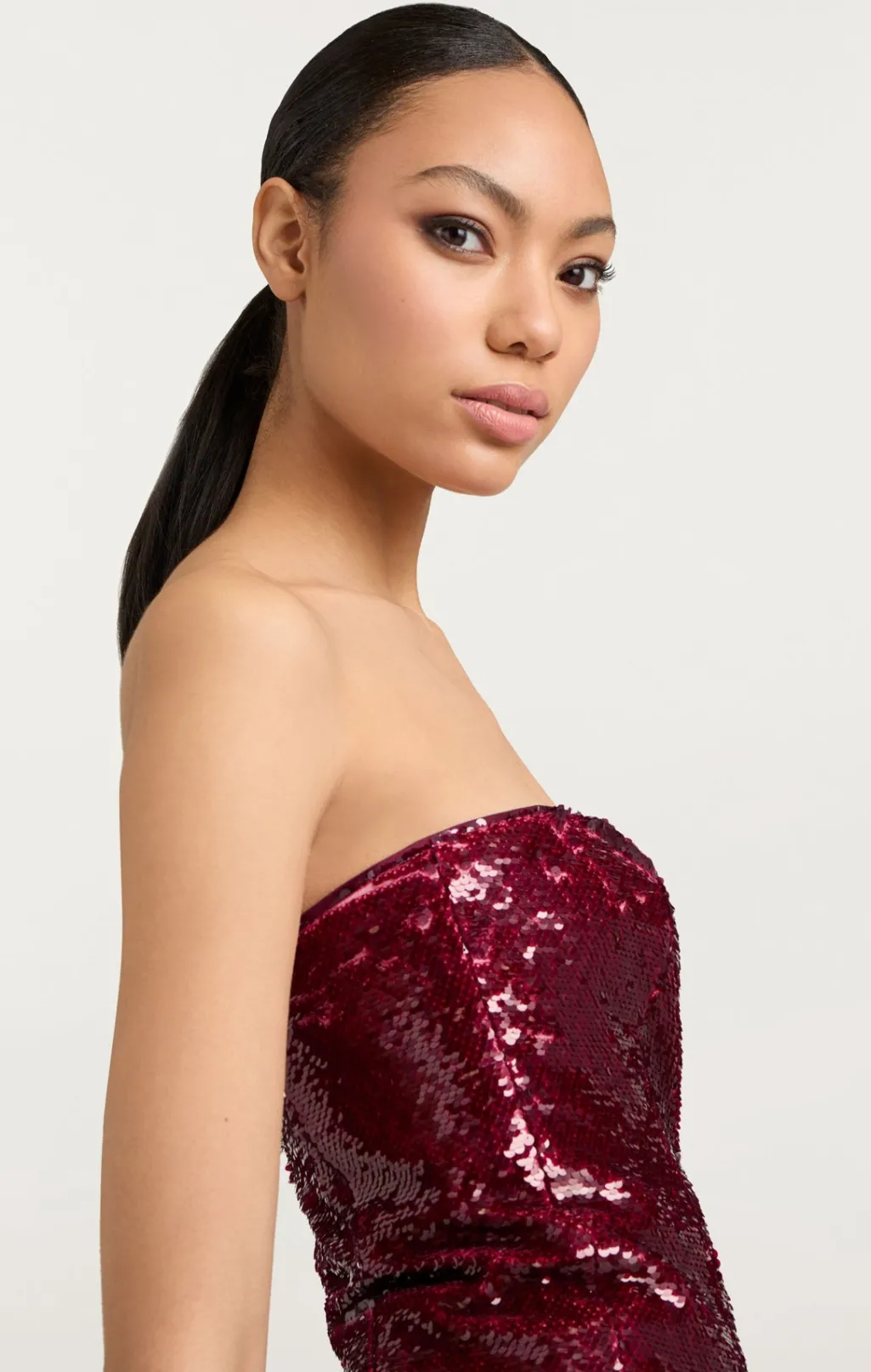 Cinq à Sept Shea Dress Oxblood Online
