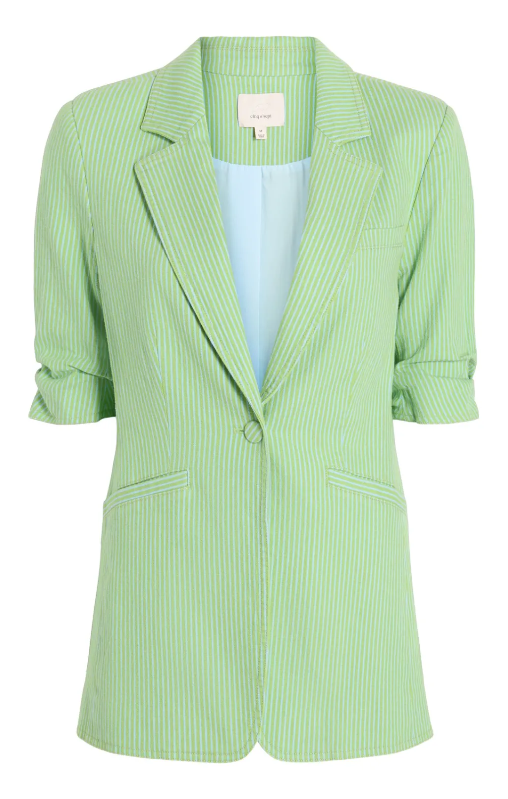 Cinq à Sept Short Sleeve Khloe Blazer LushMeadow/Skylight New
