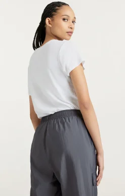 Cinq à Sept Shrunken Oui Oui Tee White/black Clearance