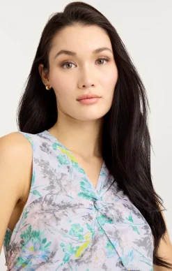 Cinq à Sept Sleeveless Aniya Top PastelMulti Best