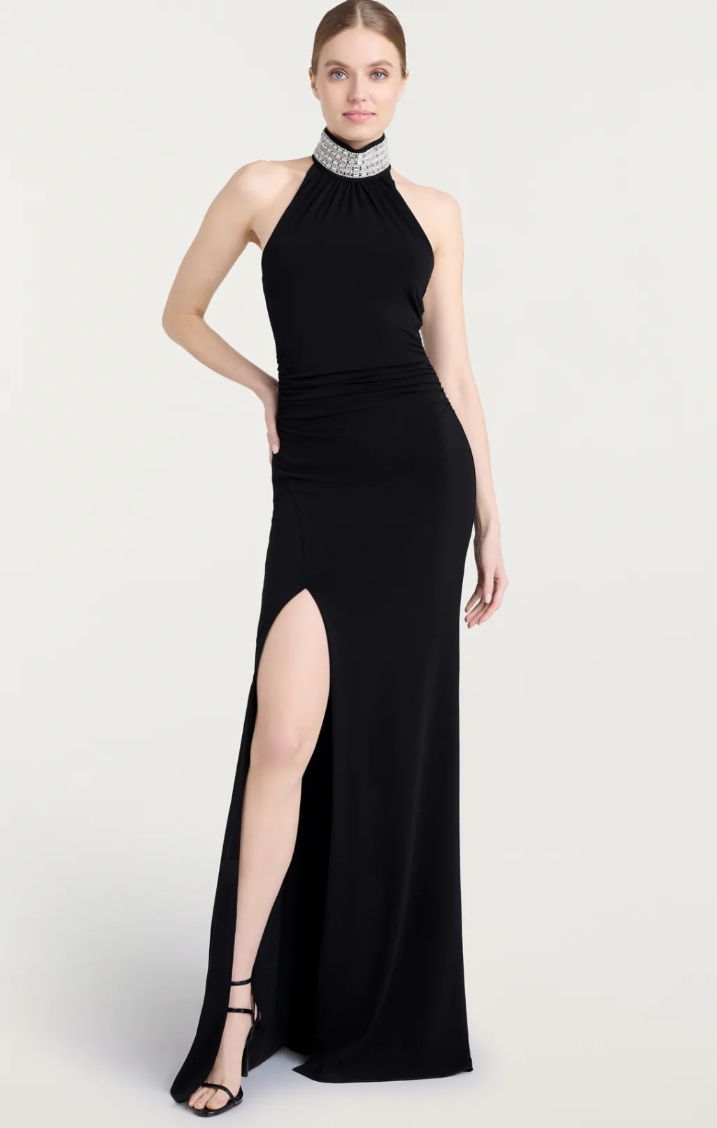 Cinq à Sept Sleeveless Izzy Gown Black Sale