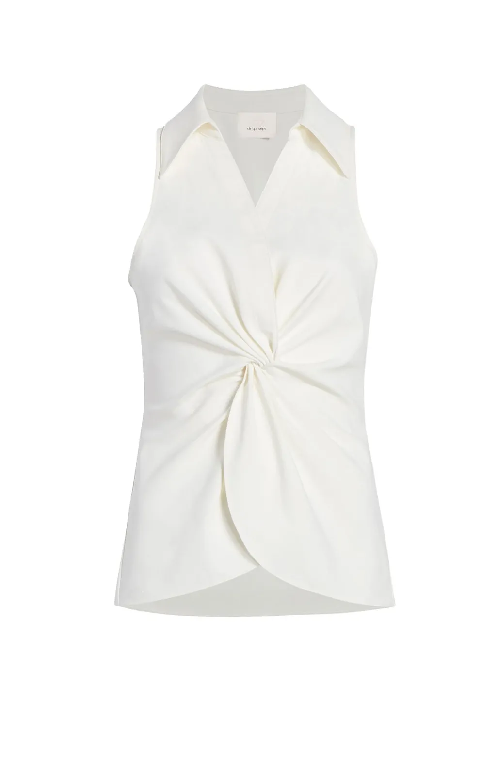 Cinq à Sept Sleeveless Mckenna Top Ivory Clearance