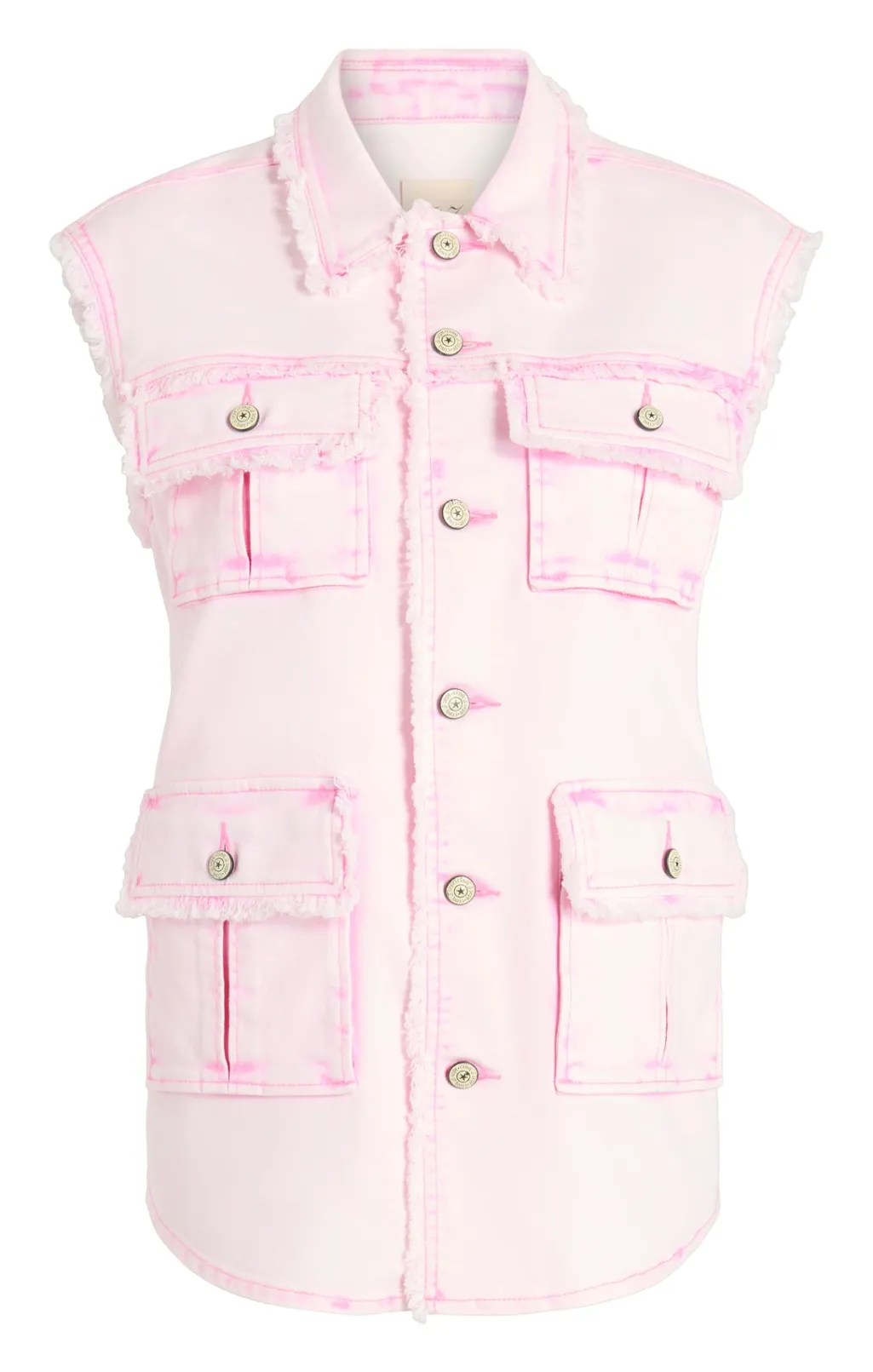 Cinq à Sept Sleeveless Vera Jacket Flamingo Sale