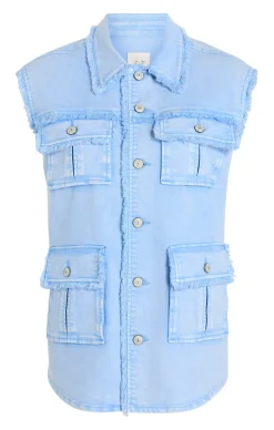 Cinq à Sept Sleeveless Vera Jacket Skylight Sale