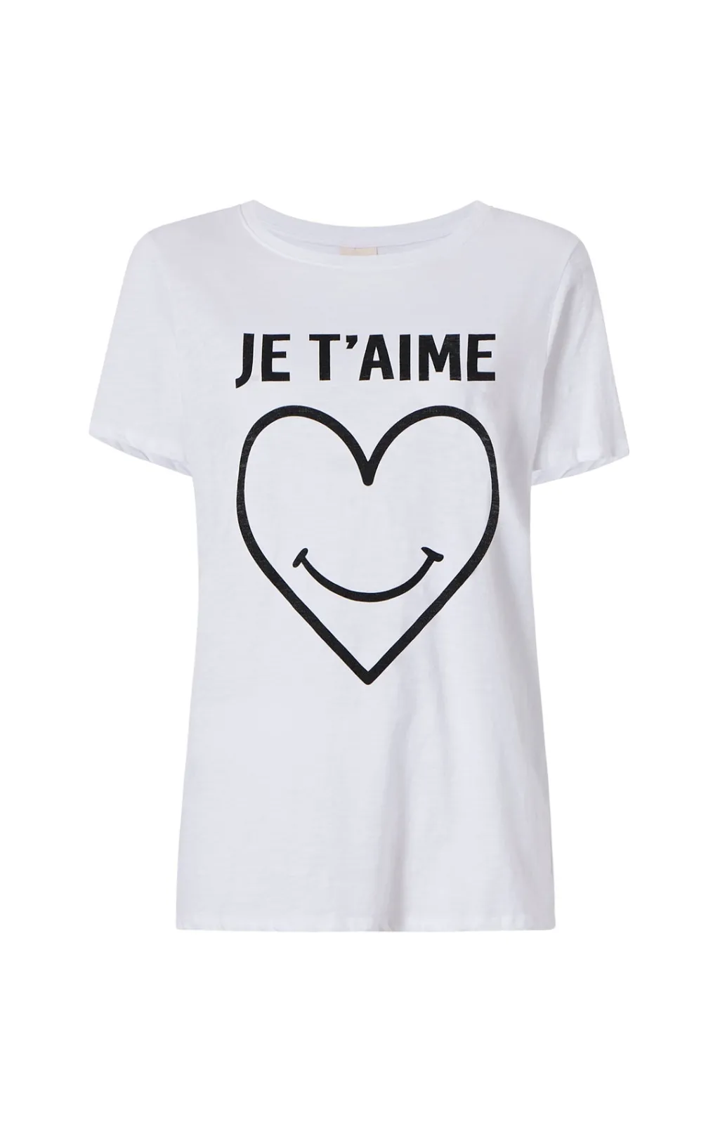 Cinq à Sept Smiling Heart Tee White New