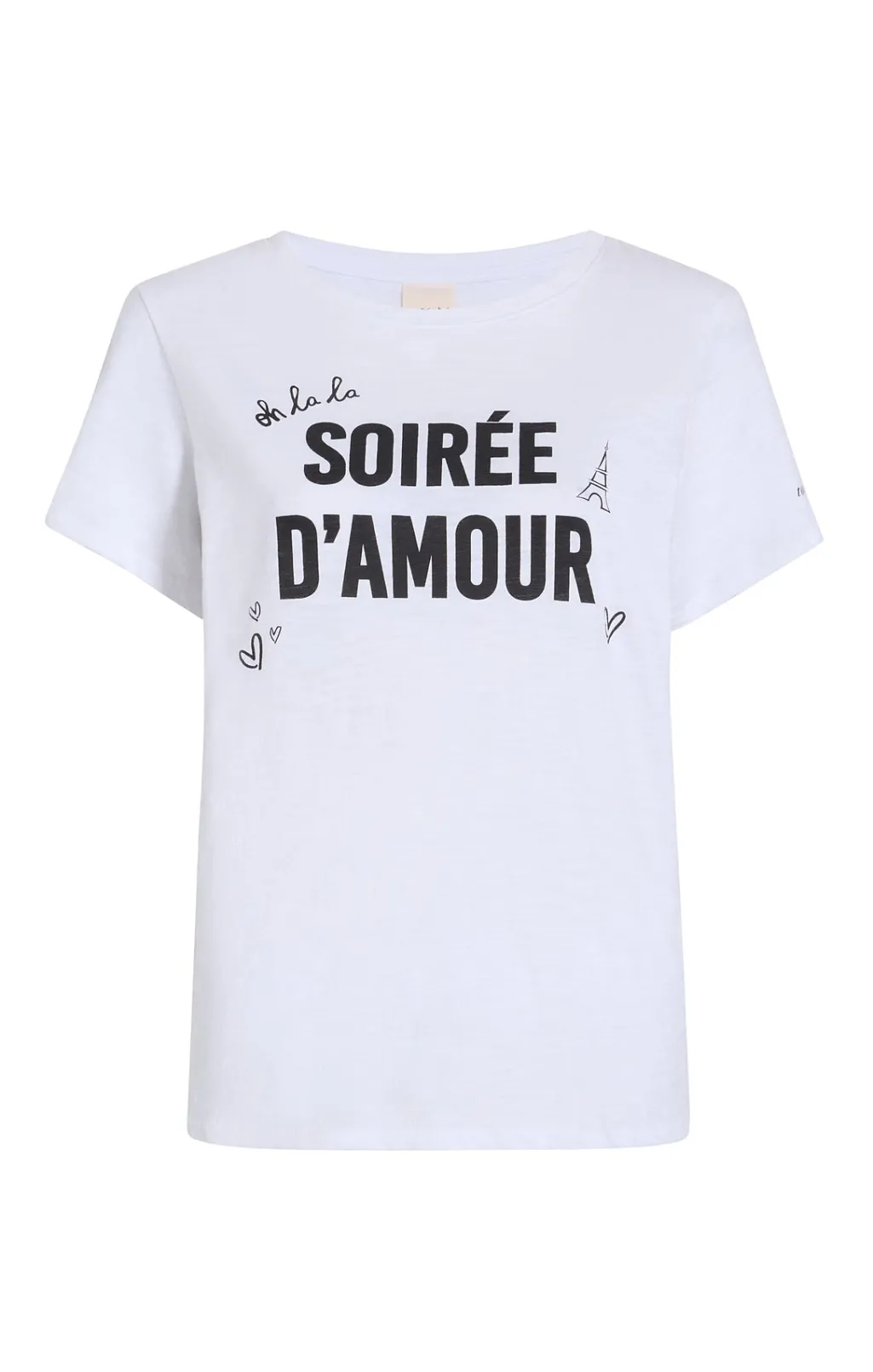 Cinq à Sept Soiree D'amour Tee White/black New