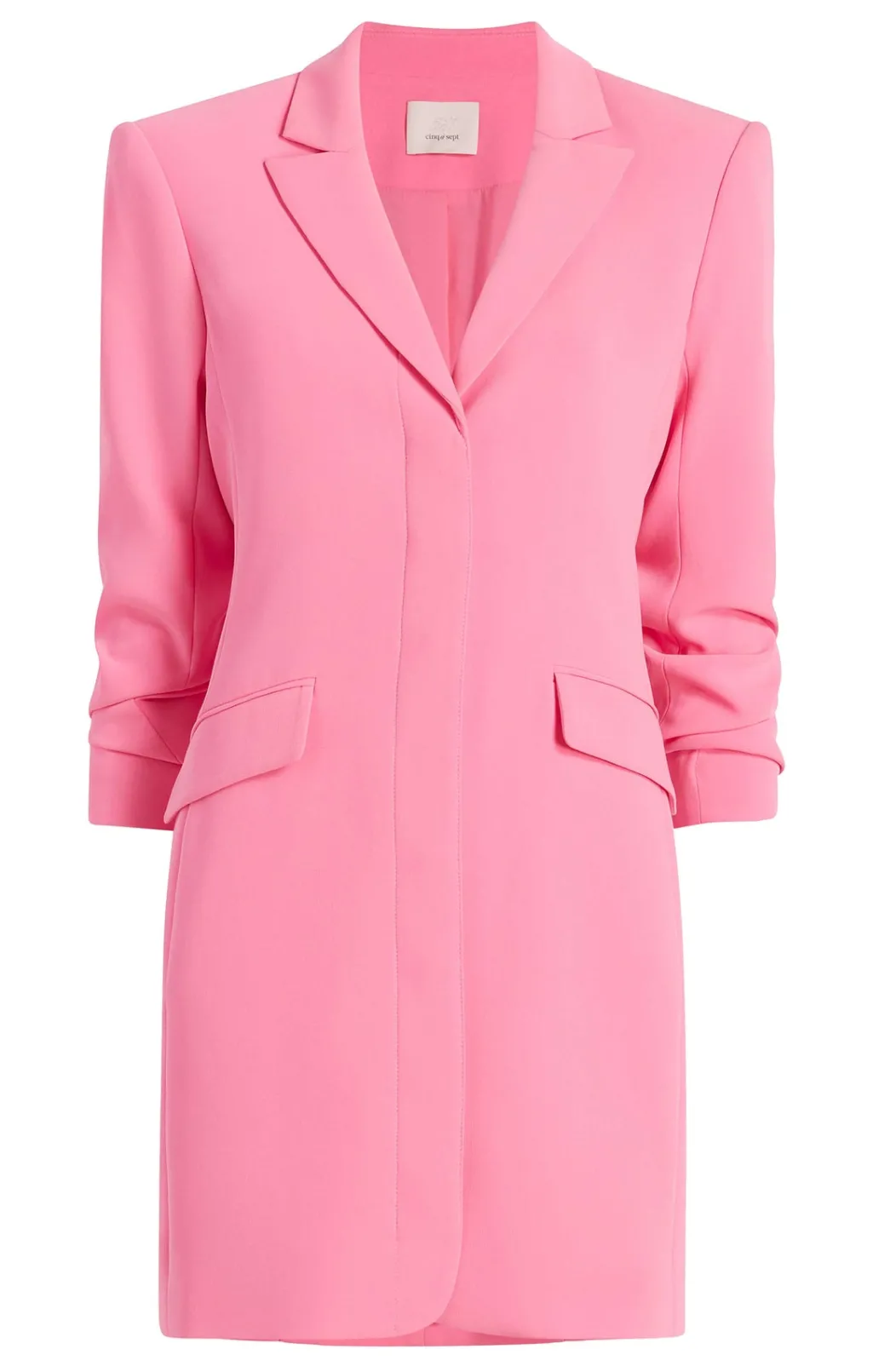 Cinq à Sept Solid Joel Dress NeonPink Hot