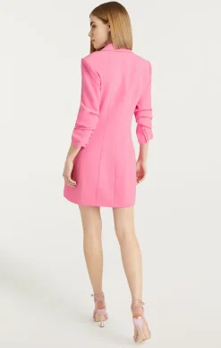 Cinq à Sept Solid Joel Dress NeonPink Hot