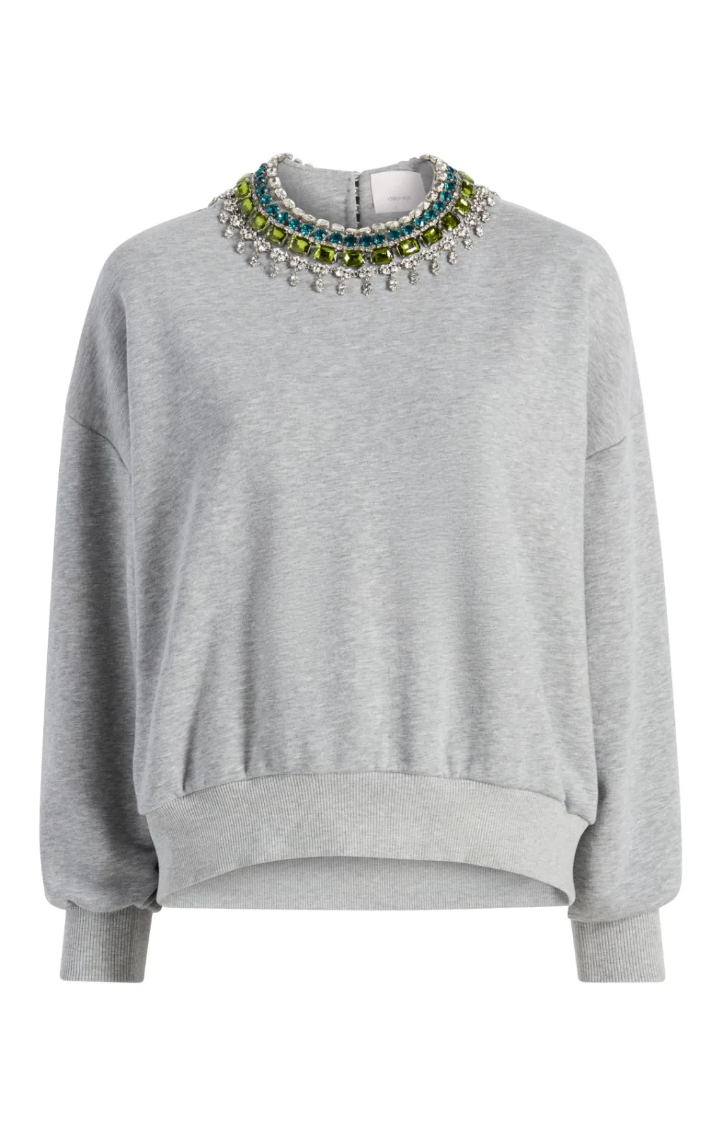 Cinq à Sept Stacked Necklace Brandy Pullover HeatherGrey/Multi New