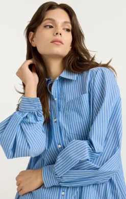 Cinq à Sept Sutton Dress OxfordBlue/Chamomile Outlet