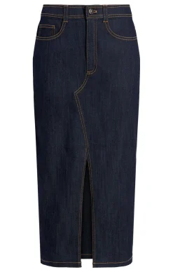 Cinq à Sept Tana Skirt Indigo Clearance