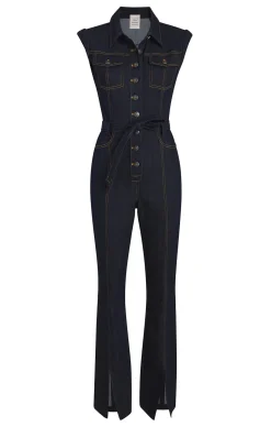Cinq à Sept Tania Jumpsuit Indigo New