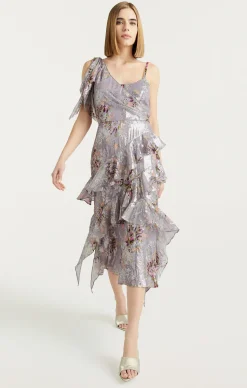 Cinq à Sept Trevor Dress GreyMulti Best