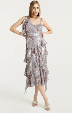 Cinq à Sept Trevor Dress GreyMulti Best