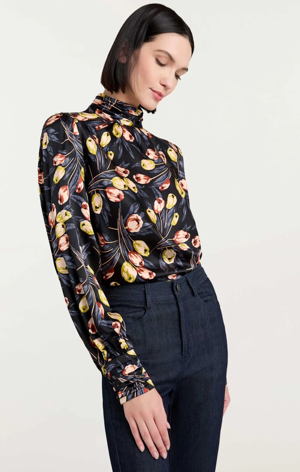 Cinq à Sept Tulip Jem Top BlackMulti Hot