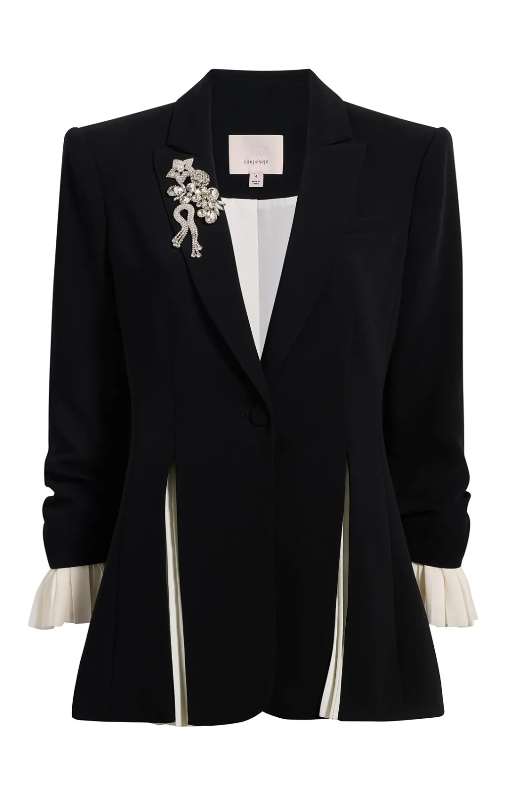 Cinq à Sept Tyler Blazer Black/Ivory