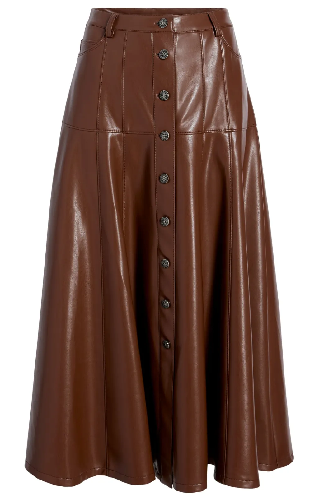 Cinq à Sept Veena Skirt Espresso Outlet