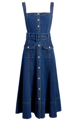 Cinq à Sept Vega Dress MediumWash Clearance