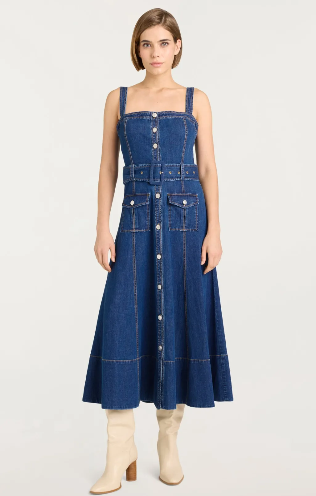 Cinq à Sept Vega Dress MediumWash Clearance
