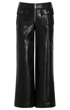 Cinq à Sept Vegan Leather Azure Pant Black Best