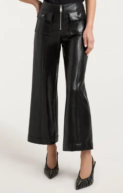 Cinq à Sept Vegan Leather Azure Pant Black Best