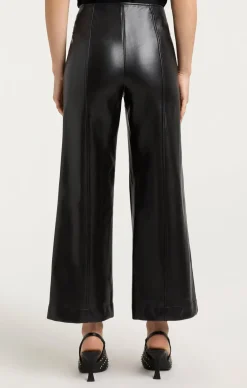 Cinq à Sept Vegan Leather Azure Pant Black Best