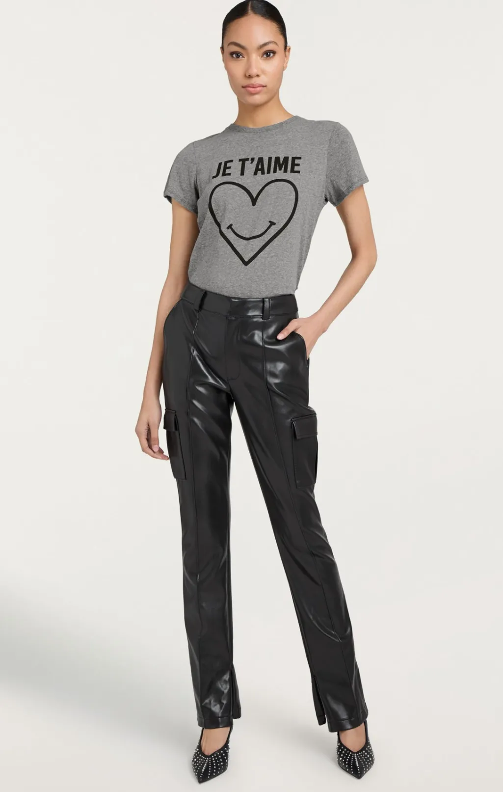 Cinq à Sept Vegan Leather Norah Pant Black Hot
