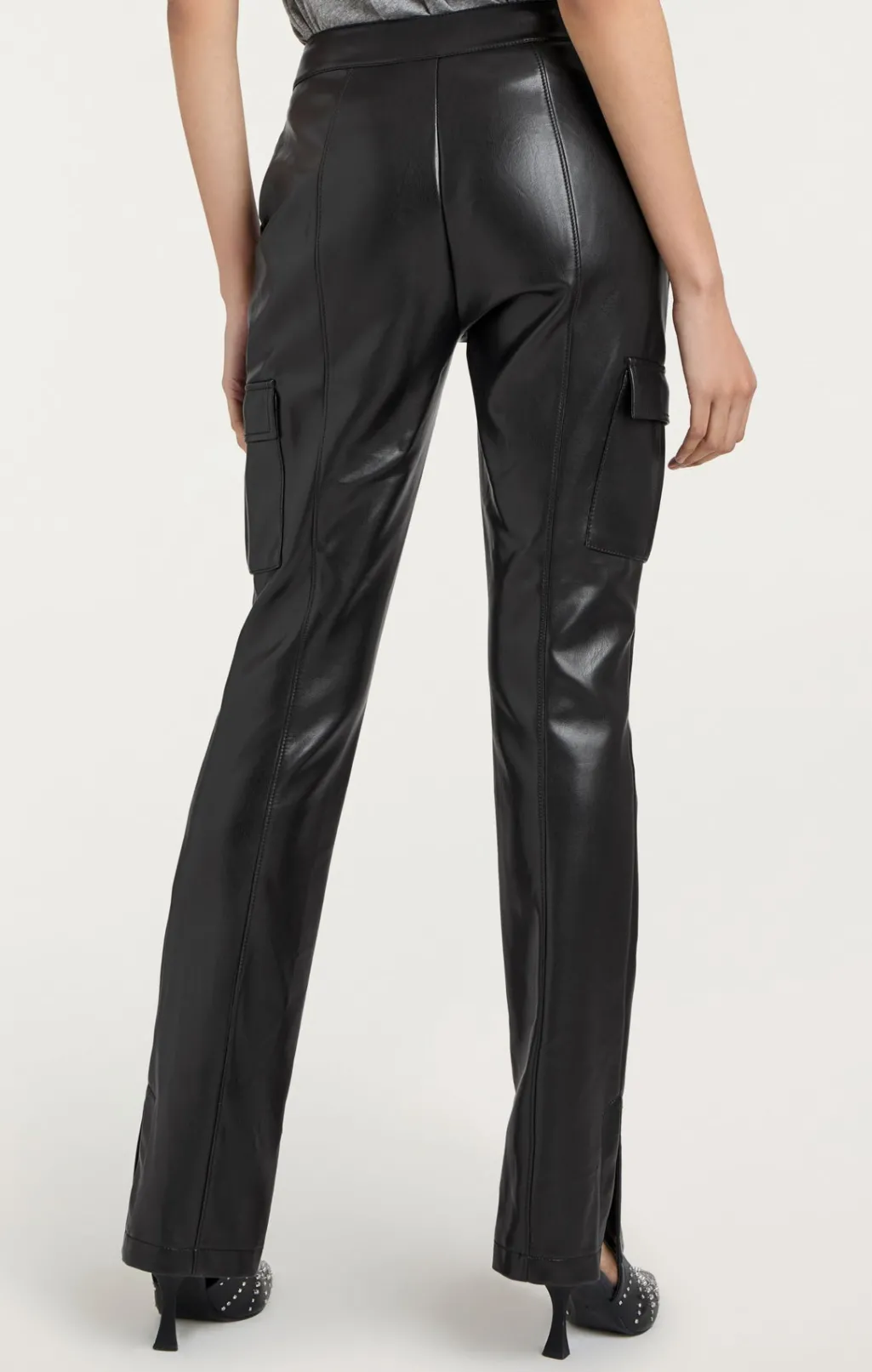 Cinq à Sept Vegan Leather Norah Pant Black Hot
