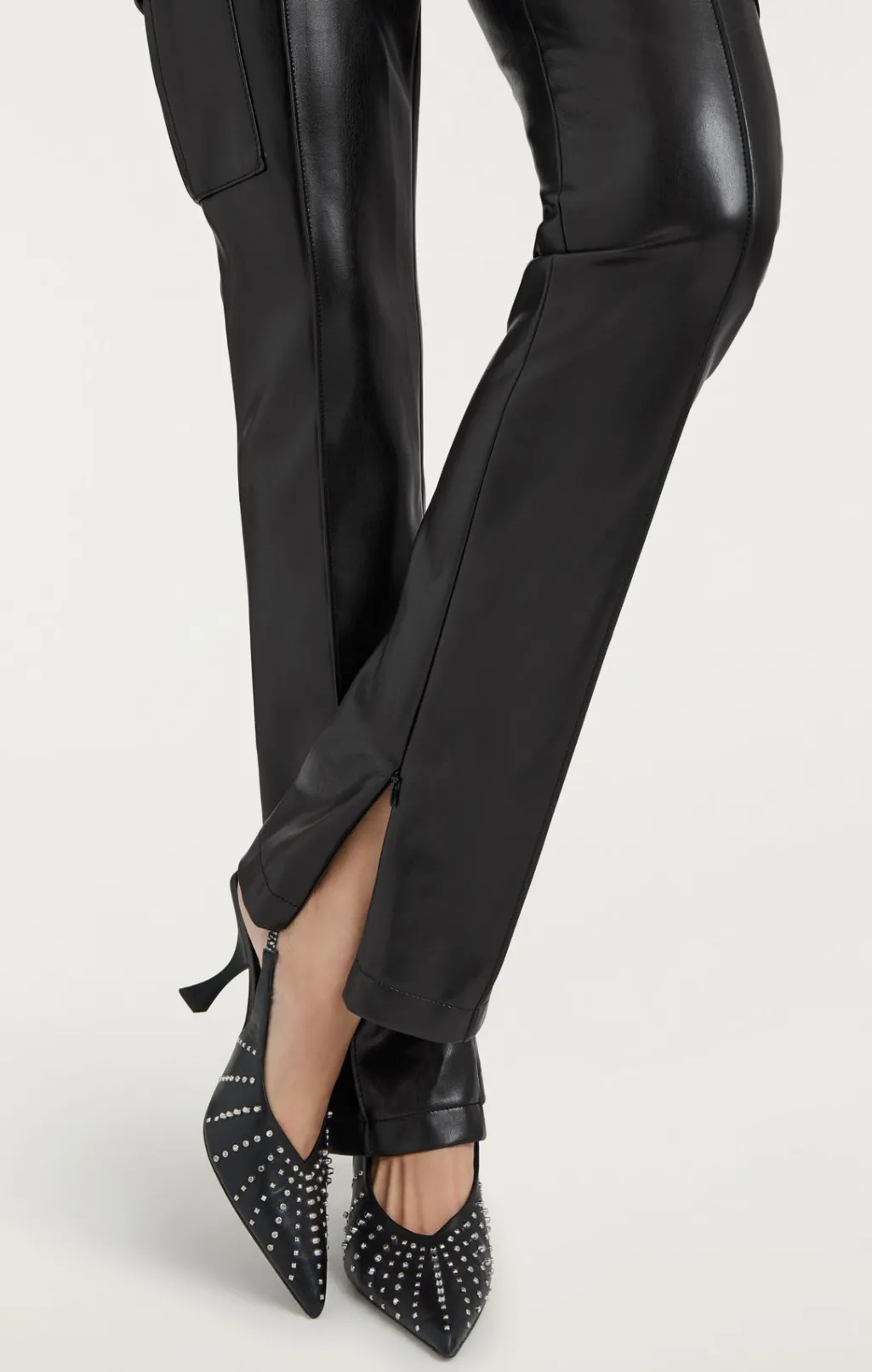 Cinq à Sept Vegan Leather Norah Pant Black Hot