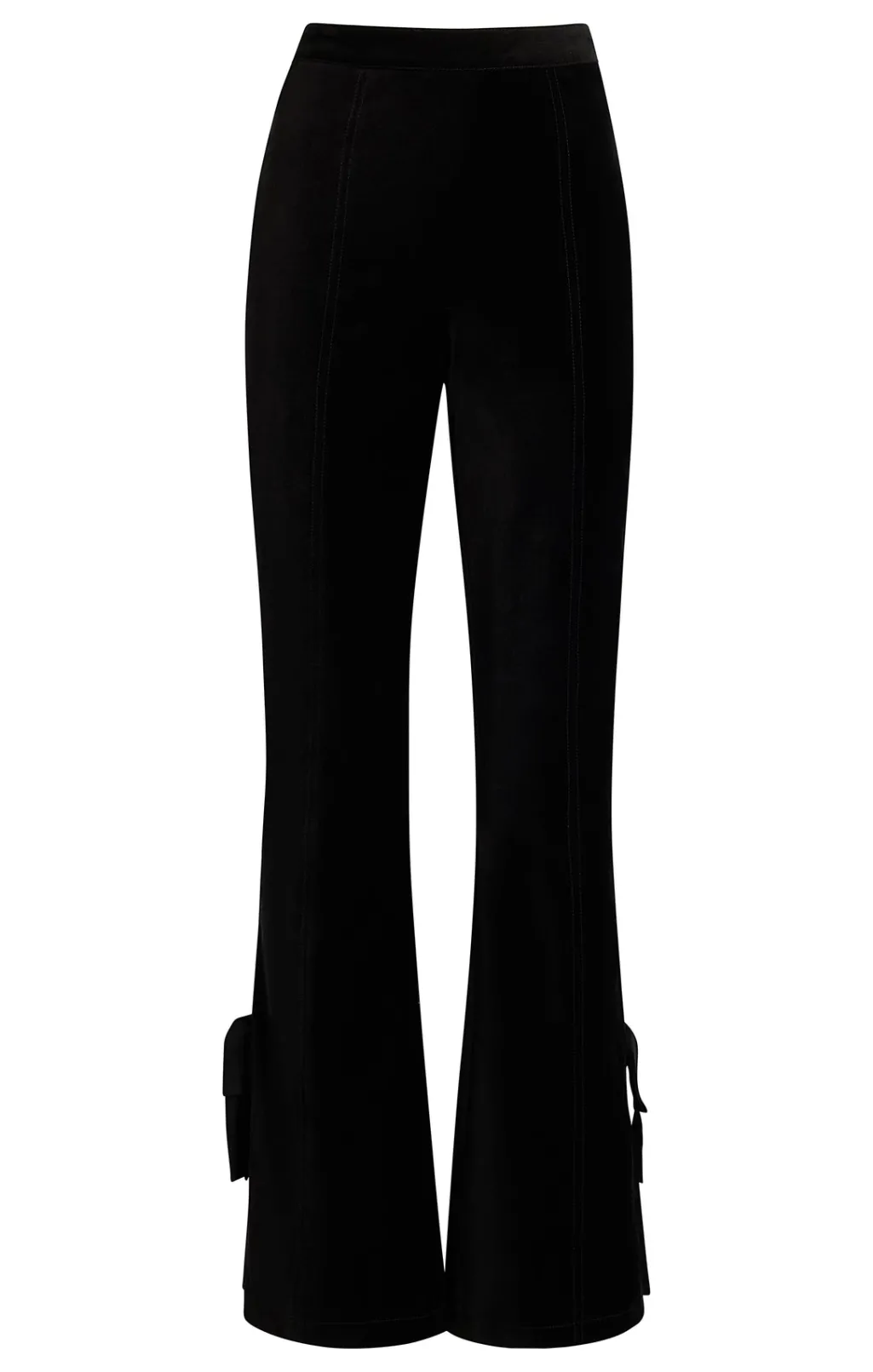 Cinq à Sept Velvet Long Lou Pant Black Best