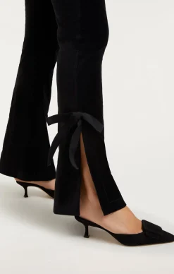 Cinq à Sept Velvet Long Lou Pant Black Best