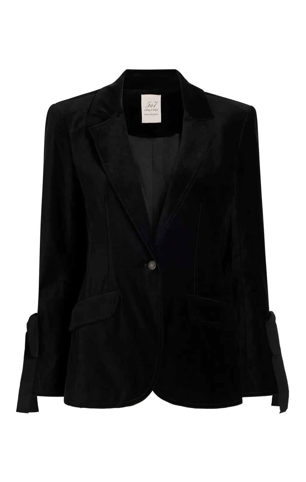 Cinq à Sept Velvet Lou Blazer Black Online