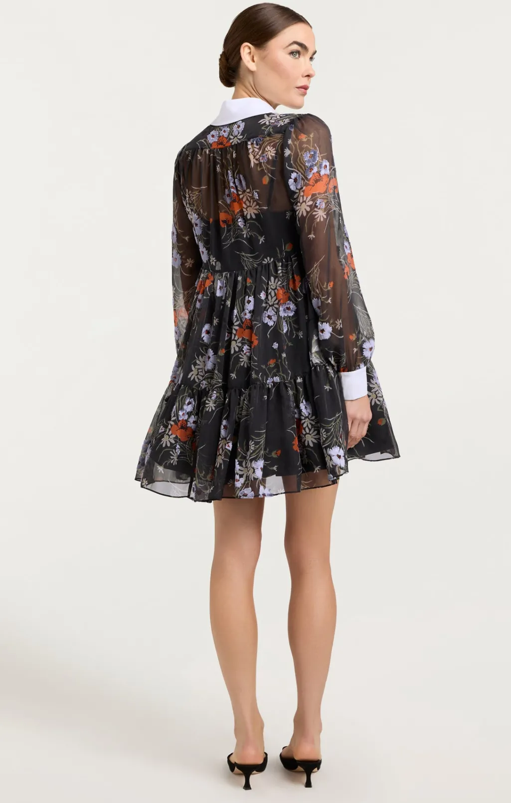 Cinq à Sept Vianne Dress ObsidianMulti Hot
