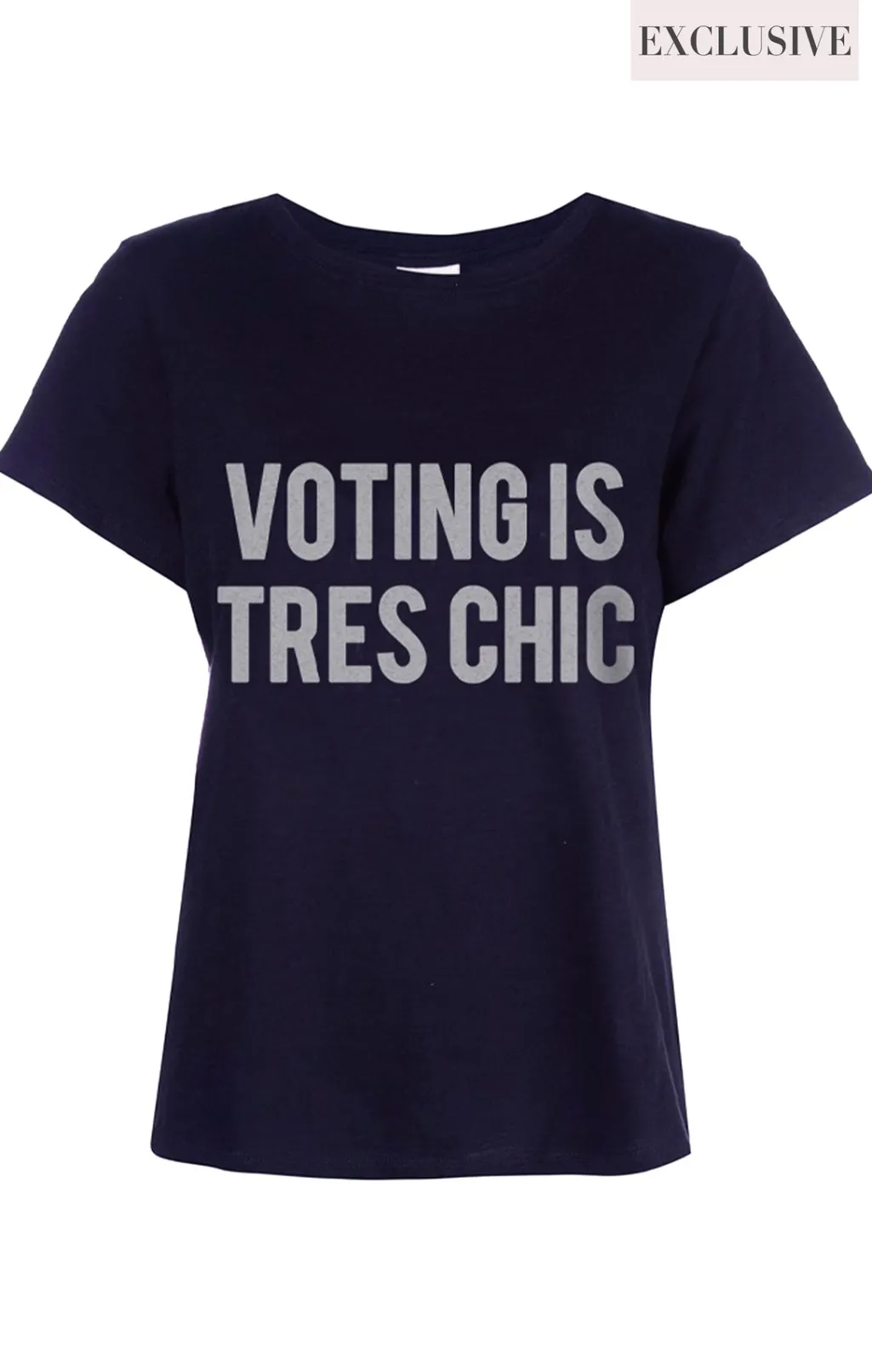 Cinq à Sept Voting Is Tres Chic Tee Navy/White Best