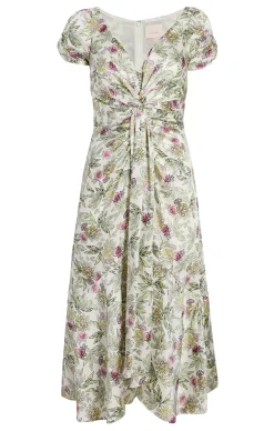 Cinq à Sept Walker Dress IvoryMulti Discount