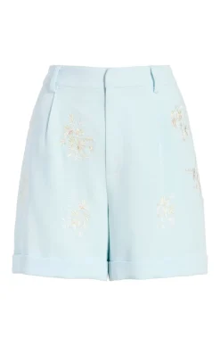 Cinq à Sept Wildflower Bouquet Maxine Short GlacialBlueMulti Hot