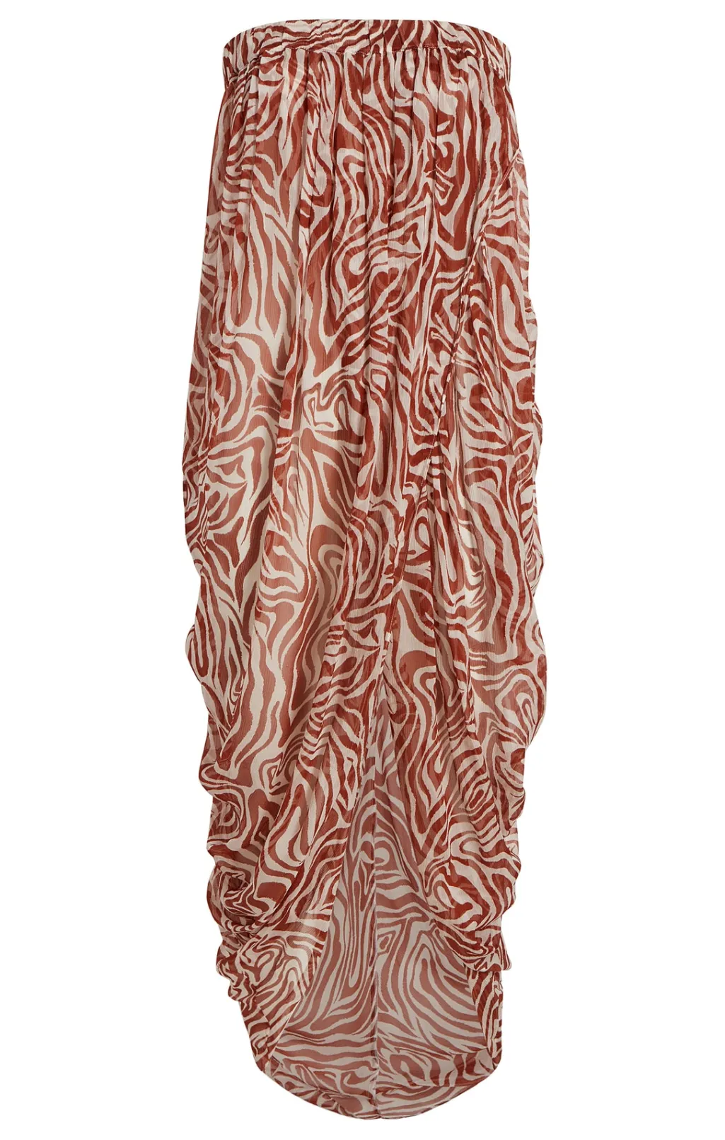 Cinq à Sept Woodblock Zebra Libbie Coverup Sequoia/ivory Sale