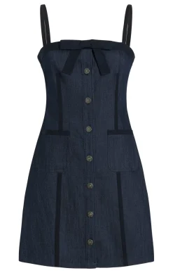 Cinq à Sept Xia Dress Indigo Hot