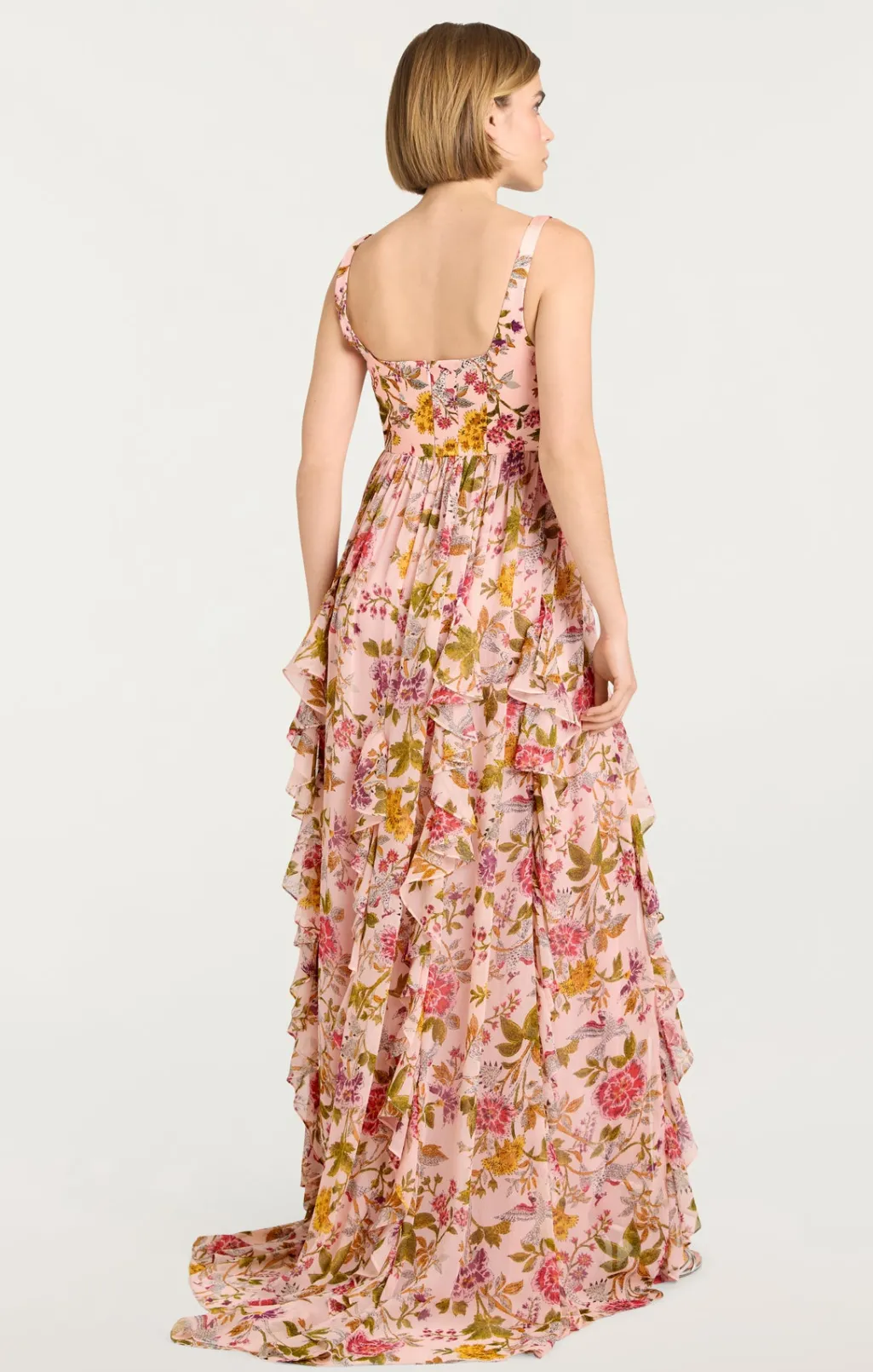 Cinq à Sept Xiomara Dress SoftPinkMulti New