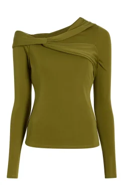 Cinq à Sept Zaya Top OliveGreen Sale